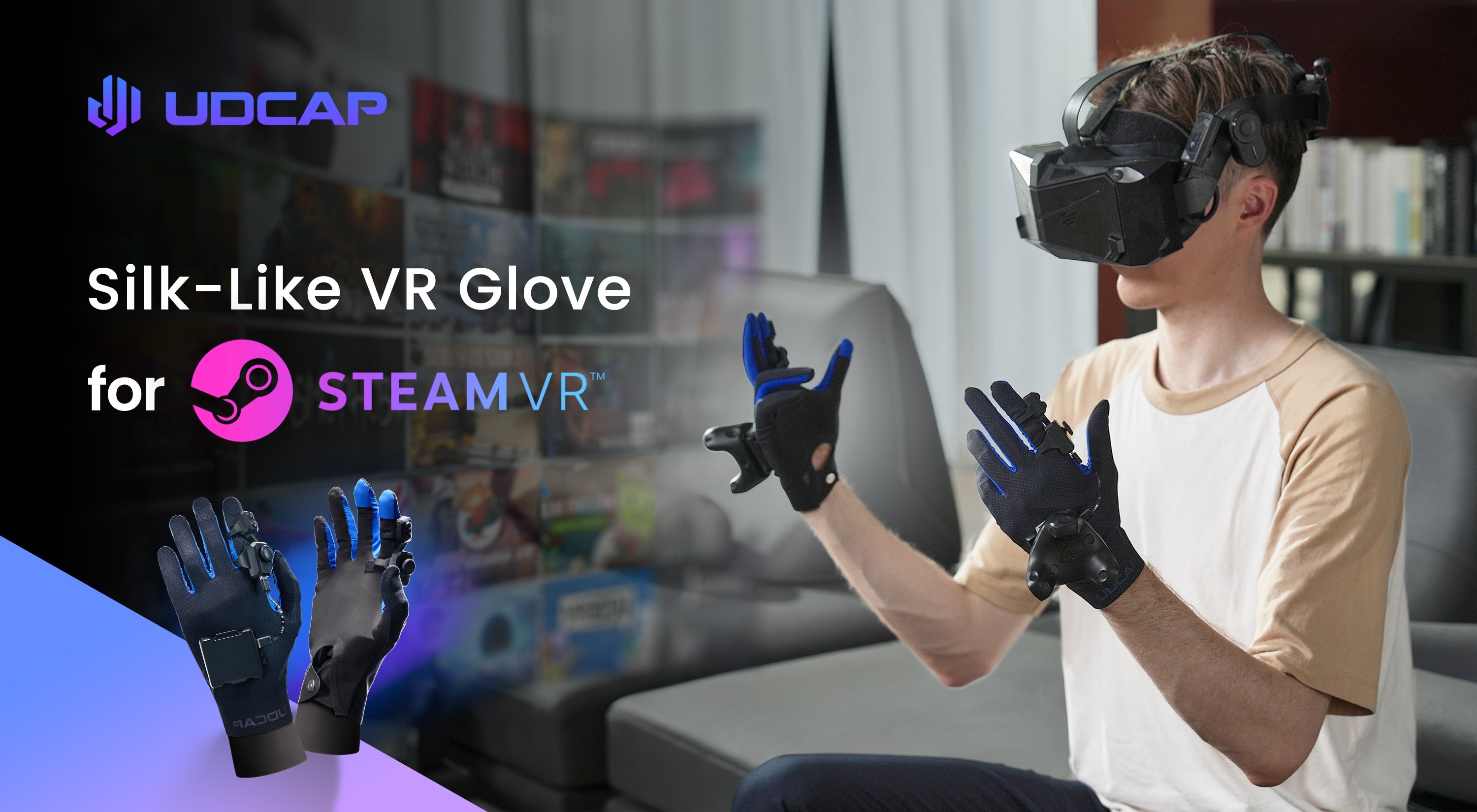 UDCAP VR Gloves: VR Glove Controller for Hand Tracking – Udexreal