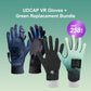 UDCAP VR Gloves + Green Replacement Bundle