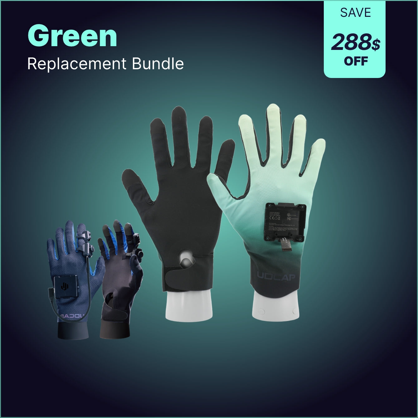 UDCAP VR Gloves + Replacement Bundle – Udexreal