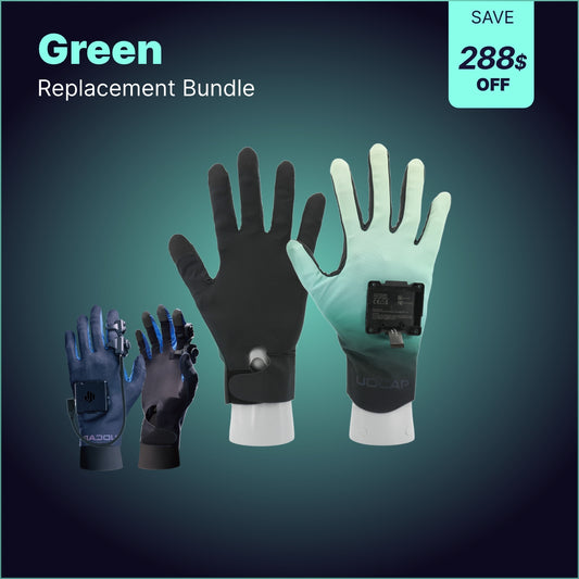 UDCAP VRグローブ + グリーン交換用バンドル