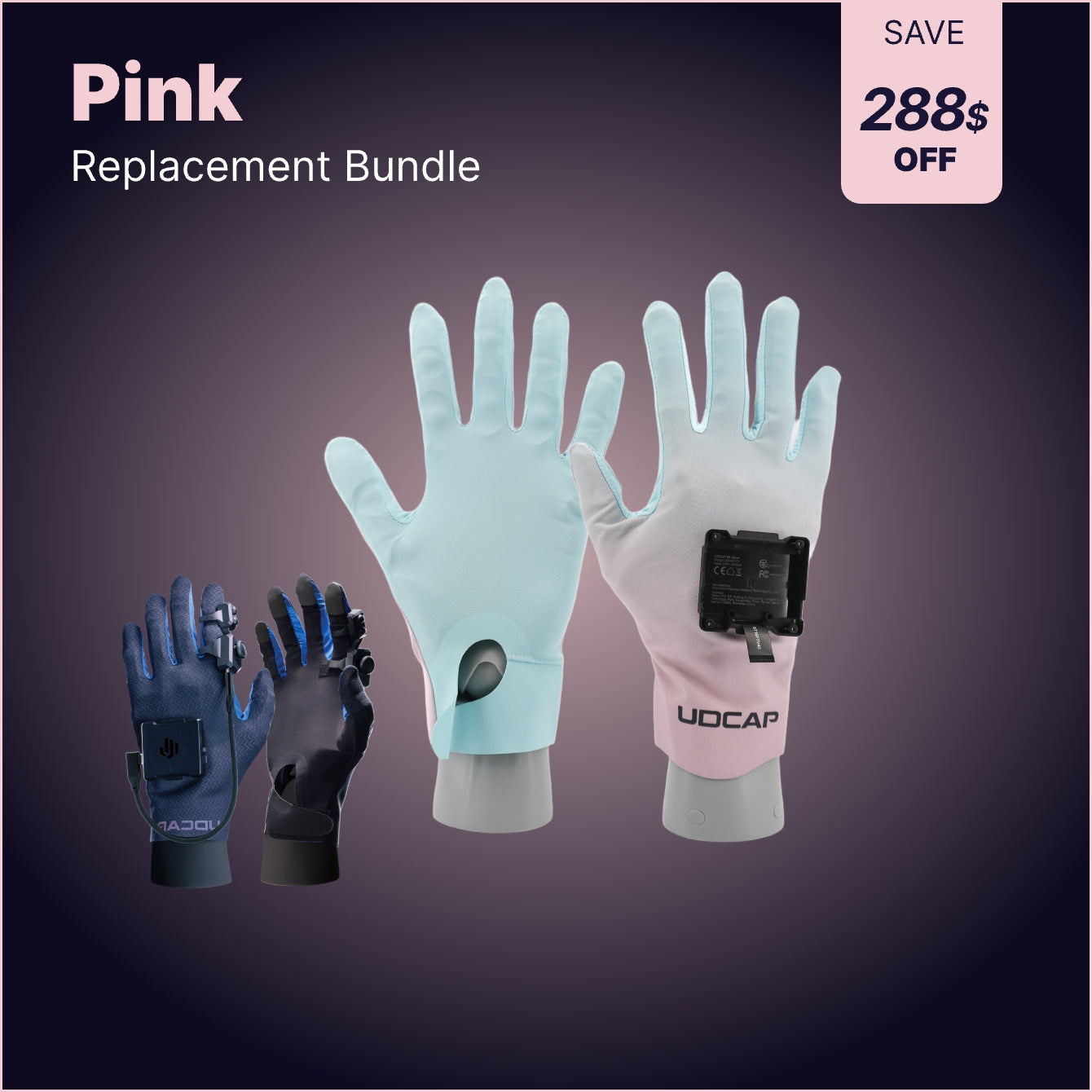 UDCAP VR Gloves + Replacement Bundle – Udexreal